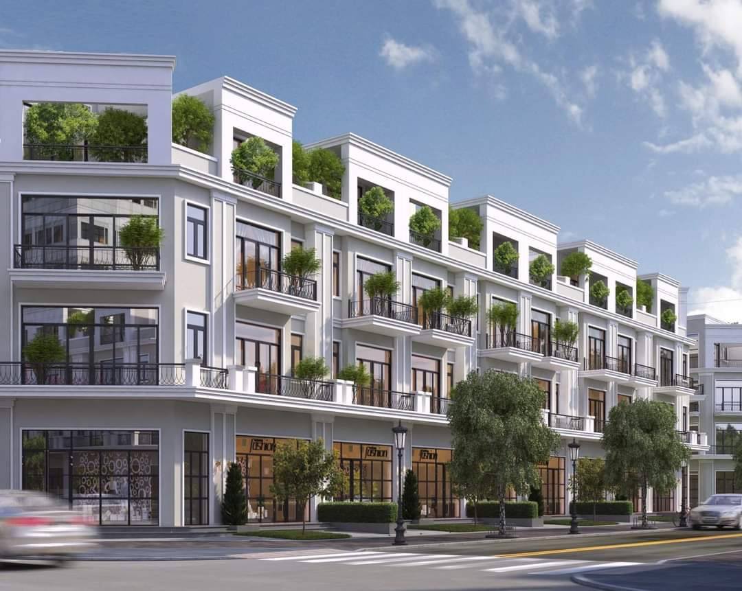 Shophouse siêu đẹp đối diện vườn hoa lớn Shophouse siêu đẹp đối diện vườn hoa lớn