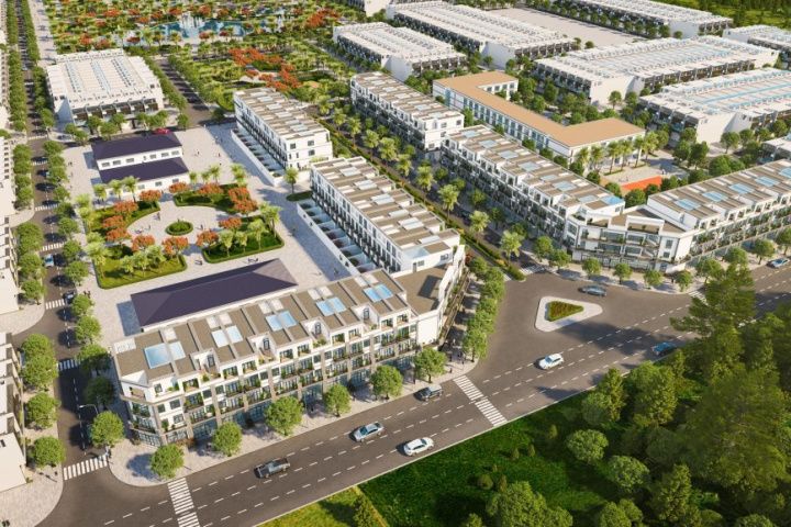 Shophouse siêu đẹp đối diện vườn hoa lớn